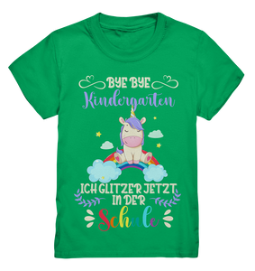 Schulanfang Einhorn T-Shirt Einschulung Schulkind Outfit