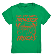 Laden Sie das Bild in den Galerie-Viewer, Monstertruck Jungen Monster Truck Kinder T-Shirt
