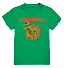 Laden Sie das Bild in den Galerie-Viewer, Dinosaurier Basketball Dino Kinder T-Shirt
