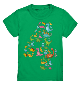 4. Geburtstag Dinosaurier Geschenk Dino 4 Jahre T-Shirt