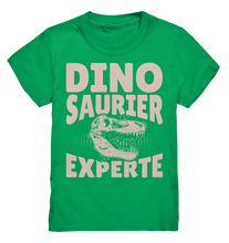 Laden Sie das Bild in den Galerie-Viewer, Mädchen Dino Kinder Dinosaurier Experte T-Shirt
