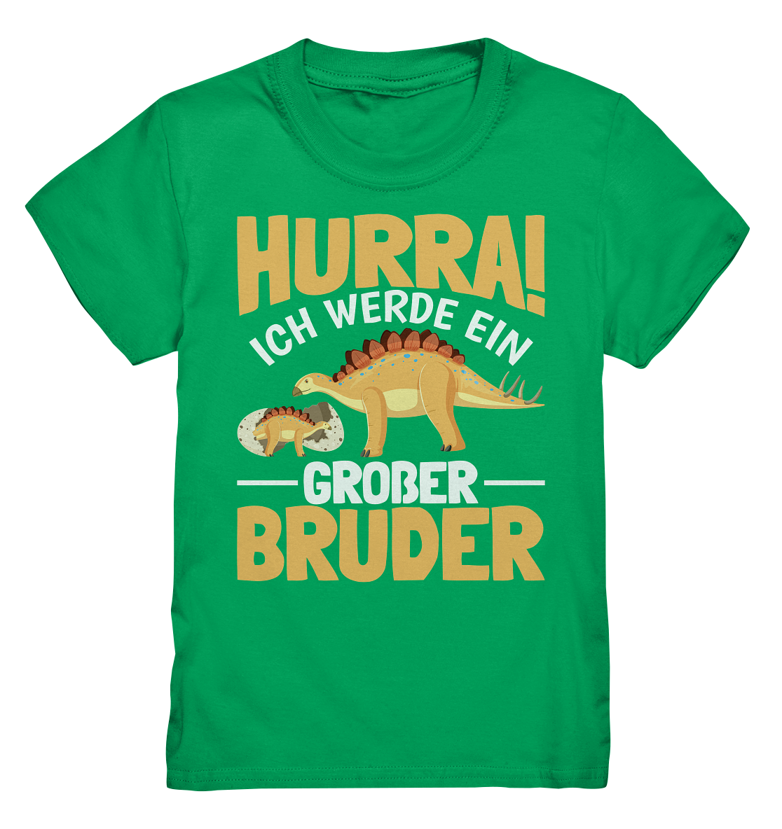 Hurra Großer Bruder Dinosaurier Shirt