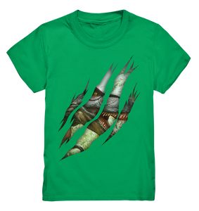 Dinosaurier Kralle Kratzer Dino Kinder T-Shirt