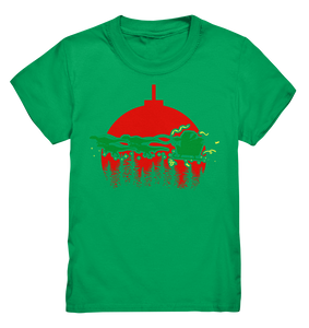 Dinosaurier Weihnachten Weihnachtsmann Dinos Kinder T-Shirt