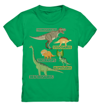 Laden Sie das Bild in den Galerie-Viewer, Kinder Dinosaurier Experte Dino Trex T-Shirt
