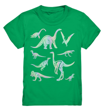 Laden Sie das Bild in den Galerie-Viewer, Mädchen Dinosaurier Pastel Dinos T-Shirt
