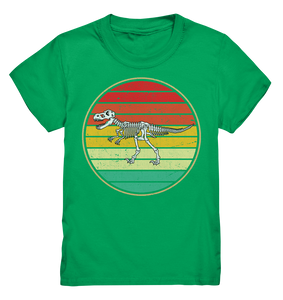 Dinosaurier Retro Dino Skelett T-Shirt