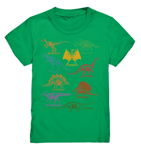 Dinosaurierarten Kinder Dino T-Shirt