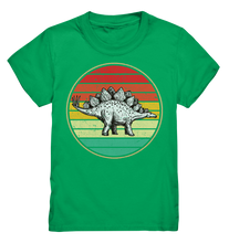 Laden Sie das Bild in den Galerie-Viewer, Dinosaurier Stegosaurus Dino Kinder T-Shirt
