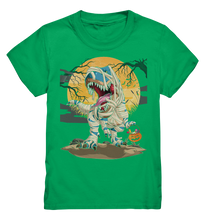 Laden Sie das Bild in den Galerie-Viewer, Dinosaurier Halloween Trex Kinder T-Shirt
