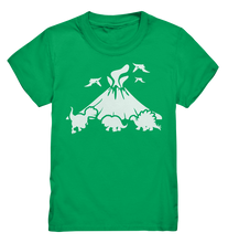 Laden Sie das Bild in den Galerie-Viewer, Dinosaurier Kinder Vulkan Dino T-Shirt
