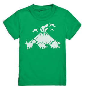 Dinosaurier Kinder Vulkan Dino T-Shirt