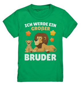 Ich werde ein Großer Bruder Löwen T-Shirt