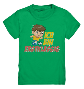 Fußball SCHULKIND T-Shirt Einschulung Geschenk 2024 Schulanfang Outfit