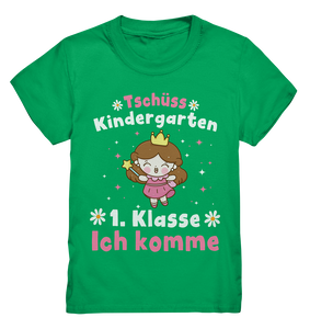 Prinzessin 1. Klasse Schulanfang Mädchen Outfit Schulkind Geschenk Einschulung T-Shirt