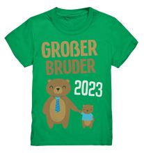 Laden Sie das Bild in den Galerie-Viewer, Großer Bruder 2023 T-Shirt Geschenkidee Sohn Kinder Großer Bruder Shirt
