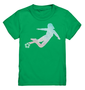 Fußball Mädchen Fußballerin Fußballspielerin T-Shirt