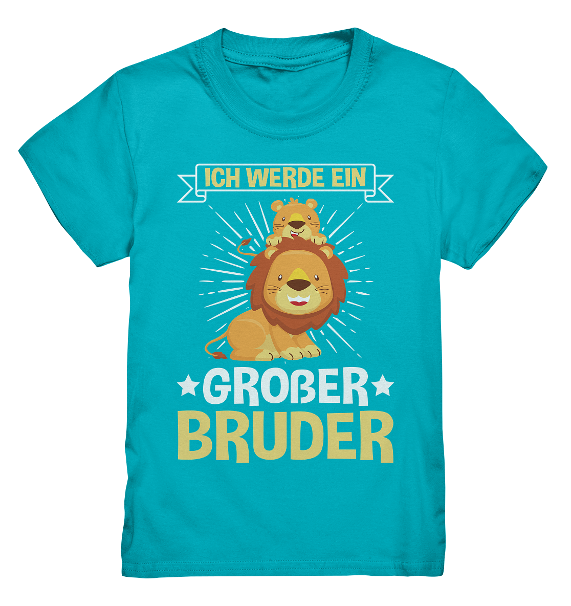 Ich werde Großer Bruder Löwe Shirt