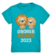 Laden Sie das Bild in den Galerie-Viewer, Großer Bruder 2023 Löwe Kinder T-Shirt
