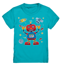 Laden Sie das Bild in den Galerie-Viewer, Astronaut Roboter Jungen Mädchen Robotik T-Shirt
