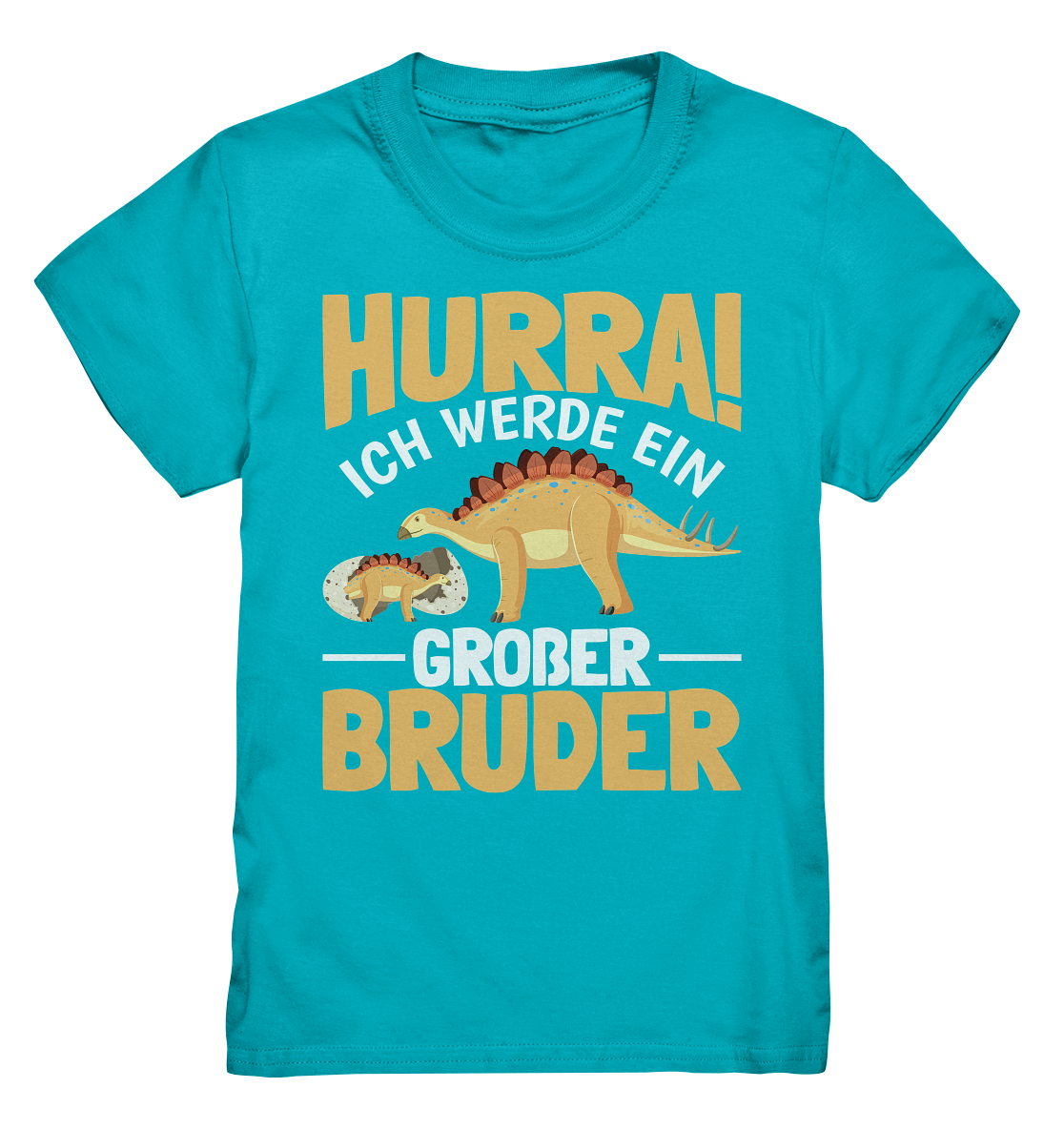 Hurra Großer Bruder Dinosaurier Shirt