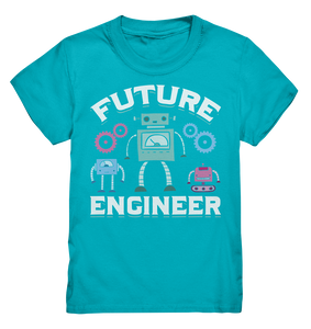 Roboter Ingenieur Jungen Robotik T-Shirt