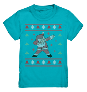 Dabbing Weihnachtsmann Santa Weihnachtsoutfit Kinder T-Shirt
