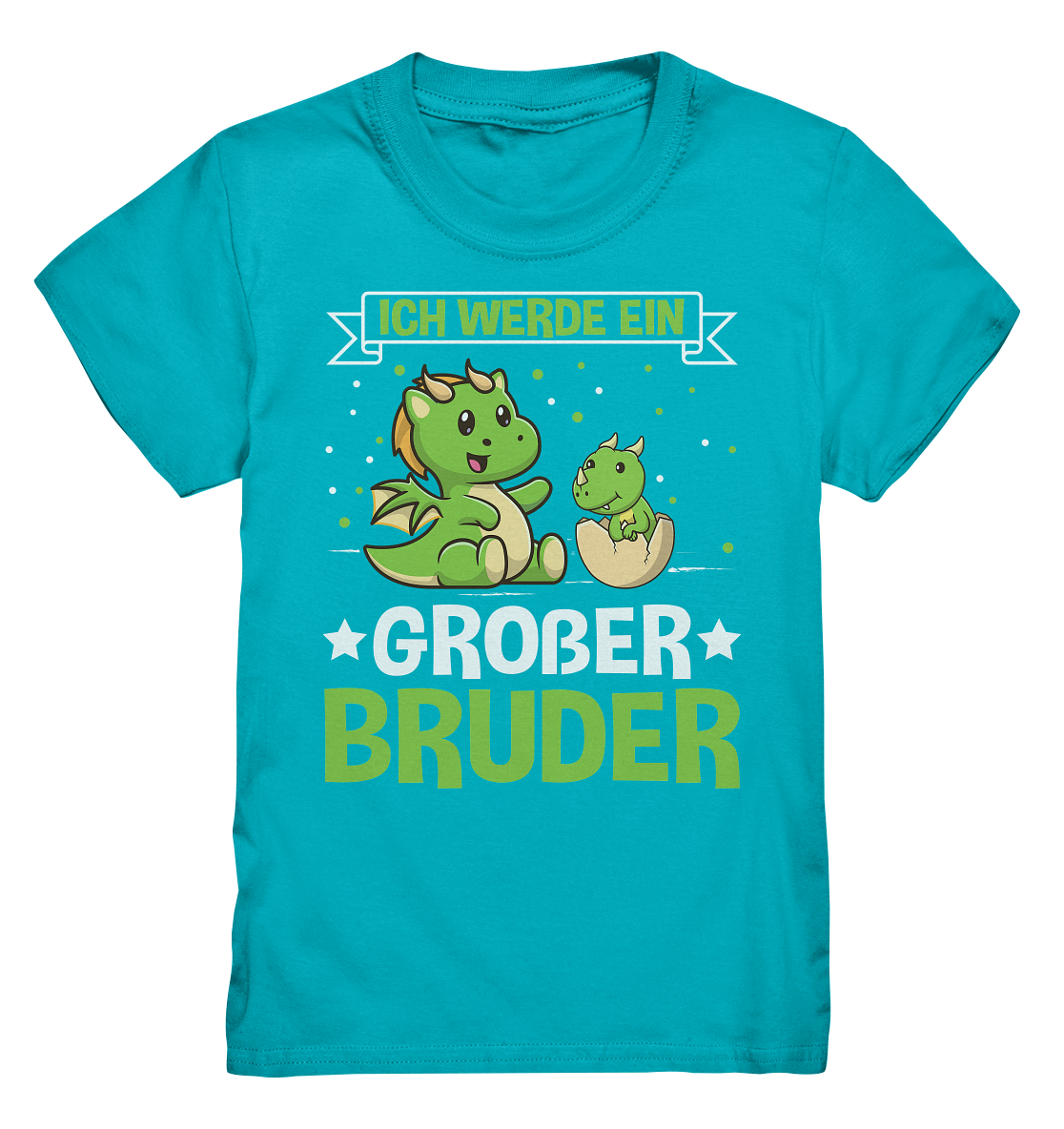 Ich werde ein Großer Bruder Dinos Shirt