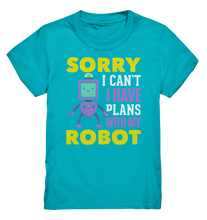 Laden Sie das Bild in den Galerie-Viewer, Robotik Kinder Roboter Lustig T-Shirt
