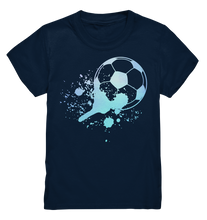 Laden Sie das Bild in den Galerie-Viewer, Fußballspieler Splash Fußballer Kinder Fußball T-Shirt
