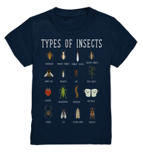 Laden Sie das Bild in den Galerie-Viewer, Käfer Insektenarten Kinder T-Shirt
