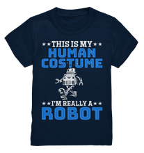 Laden Sie das Bild in den Galerie-Viewer, Robotik Jungen Mädchen Roboter Kostüm T-Shirt
