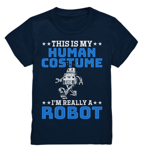 Robotik Jungen Mädchen Roboter Kostüm T-Shirt