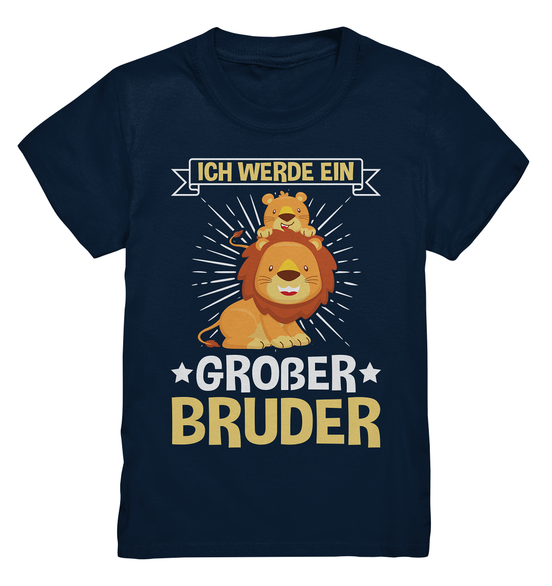 Ich werde Großer Bruder Löwe Shirt