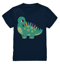 Laden Sie das Bild in den Galerie-Viewer, Dinosaurier Stifte Dino Kinder T-Shirt
