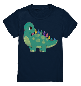 Dinosaurier Stifte Dino Kinder T-Shirt