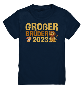 Löwe Großer Bruder 2023 Kinder T-Shirt