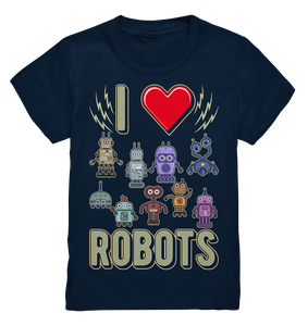 Roboter Sammlung Wissenschaft Technologie Liebe Roboter T-Shirt
