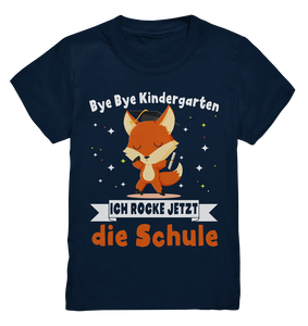 Fuchs Schulanfang Outfit Schulkind Geschenk Einschulung T-Shirt