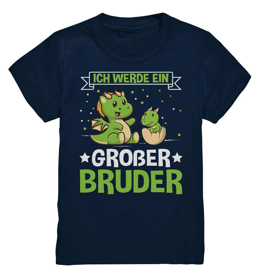 Ich werde ein Großer Bruder Dinos Shirt