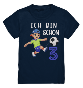 Fußballspieler Kinder T-Shirt