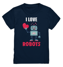 Laden Sie das Bild in den Galerie-Viewer, Liebe Roboter Jungen Robotertechnik T-Shirt
