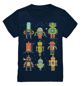 Coole Roboter Sammlung Jungen Mädchen Robotik T-Shirt