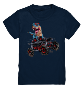 Dinosaurier Monstertruck Trex Dino Kinder T-Shirt