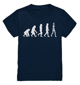 Retro Roboter Evolution Robotik Kinder T-Shirt
