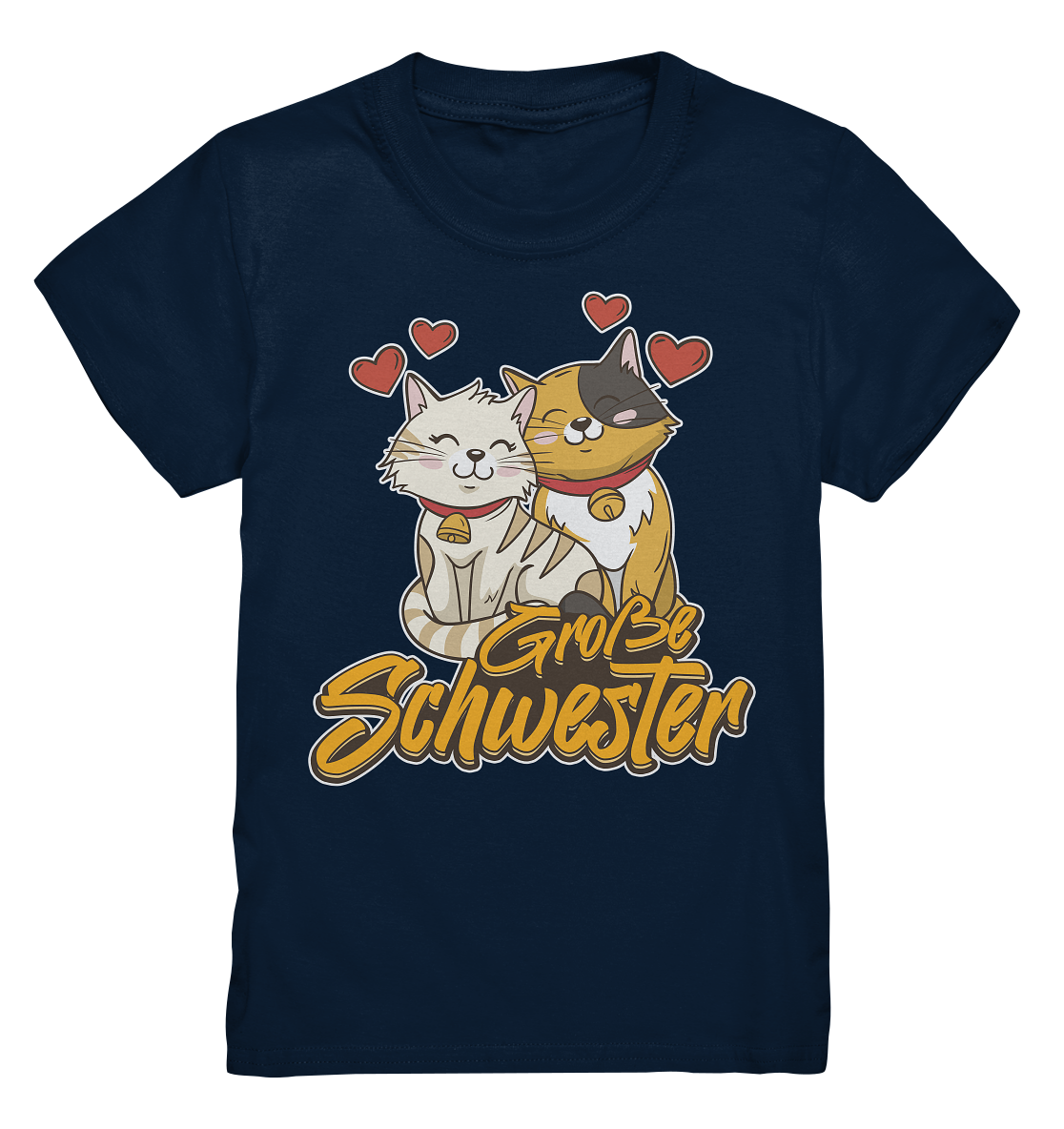 Große Schwester Shirt Katzen Große Schwester Geschenk