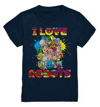 Laden Sie das Bild in den Galerie-Viewer, Liebe Roboter Lustige Robotik Kinder T-Shirt
