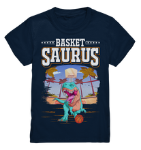 Laden Sie das Bild in den Galerie-Viewer, Dinosaurier Basketball Dino Kinder T-Shirt
