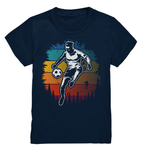 Fußball Fußballer Fußballspieler Kinder T-Shirt