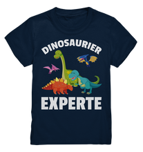 Laden Sie das Bild in den Galerie-Viewer, Jungs Mädchen Dino Kinder Dinosaurier Experte T-Shirt

